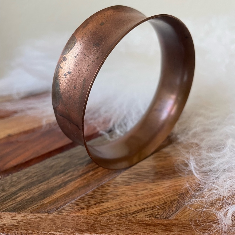 Copper Bangle Bracelet - image 2